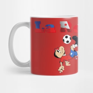 La Roja Chilean Soccer shirt with Condorito! Mug